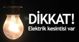Başkent Ankara’da Elektrik Kesintisi