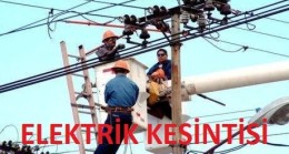 Ankara’da elektrik kesintisi