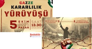 Ankara’dan Gazze’ye kararlılık yürüyüşü