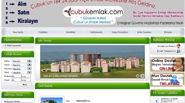 Cubukemlak.com Açıldı