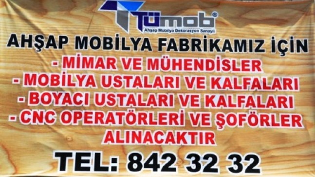 TÜMOB İşçi Alacak
