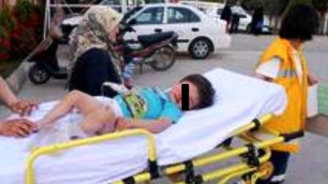Çubuk’ta Balkondan Düşen Çocuk Yaralandı