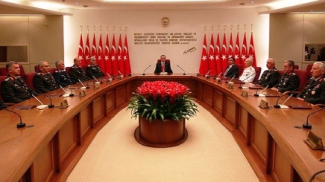 Yüksek Askeri Şura Kararları Masada
