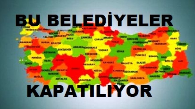 Belde Belediyeler Kaldırılıyor