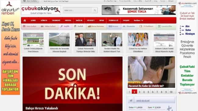 Çubuk Aksiyon Gazetesi Yenilendi