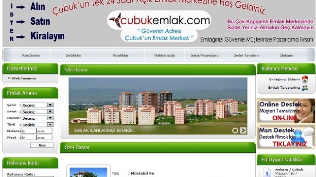 Cubukemlak.com Açıldı