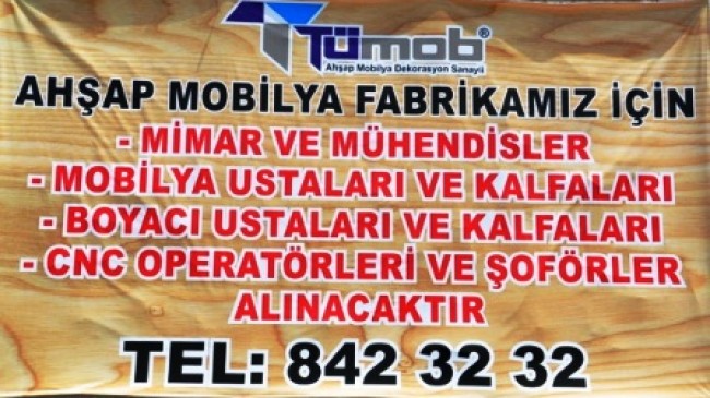 TÜMOB İşçi Alacak
