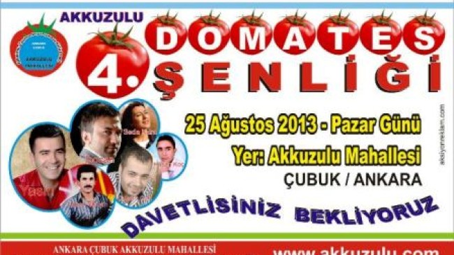 Domates Şenliği İçin Geri Sayım Başladı