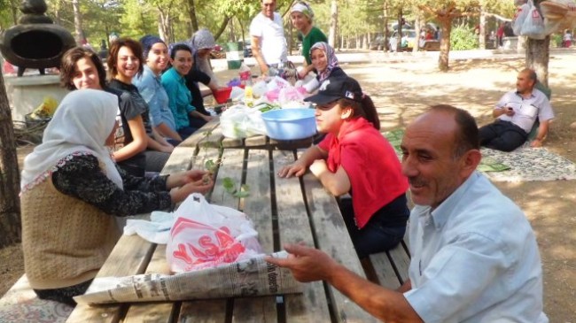 Bayramın Son Günü Vatandaşların Piknik Keyfi