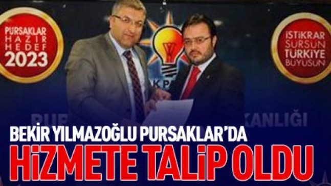 Pursaklar Belediye Başkanı İlk Aday Adayı