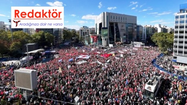 Başkentten Gazze’ye uzanan vicdan yürüyüşü