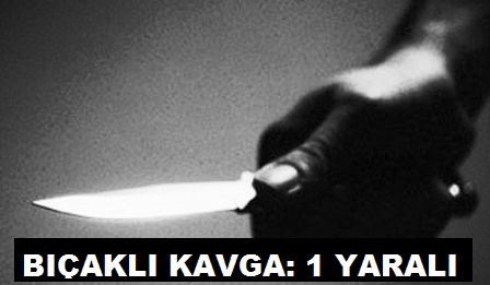 Bıçaklı Kavga: 1 Yaralı